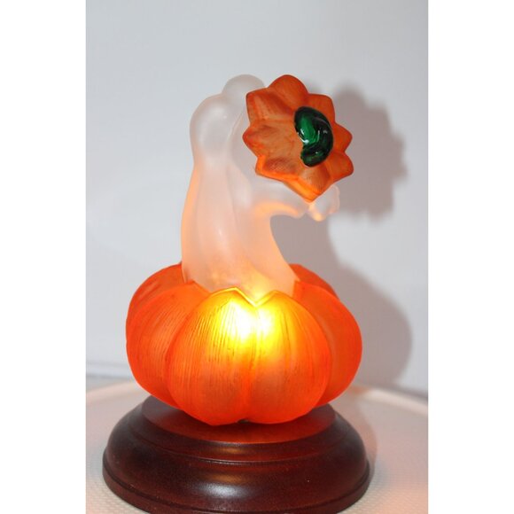 Ghost in Pumpkin Light - Merck Old World Christmas - 1998 - Rare - Picture 3 of 6